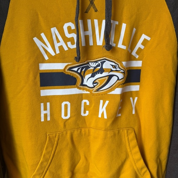 Nashville Predators Hockey Team Hoodie Sweatshirt Mens Small Unisex Licensed NHL - Picture 3 of 10